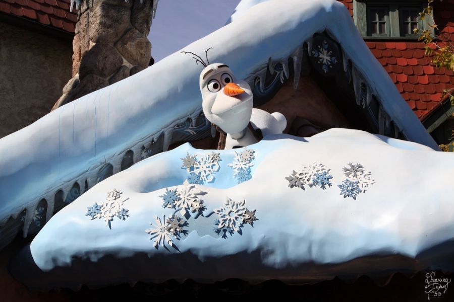 Epcot Viaggiare DAVVERO ad Arandelle di Frozen dal 2016