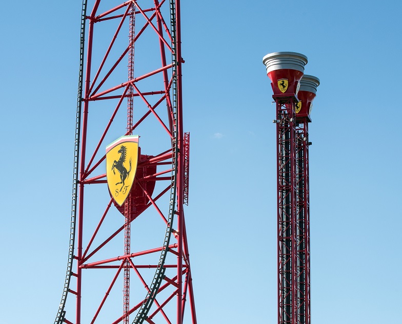 Ferrari land Si apre il 7 aprile, ecco prezzi e orari (anche in notturna)