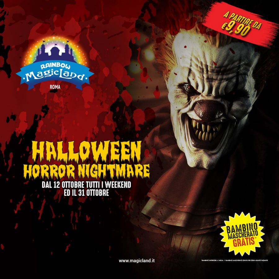 MagicLand Dal 12 ottobre Halloween Horror Nightmare